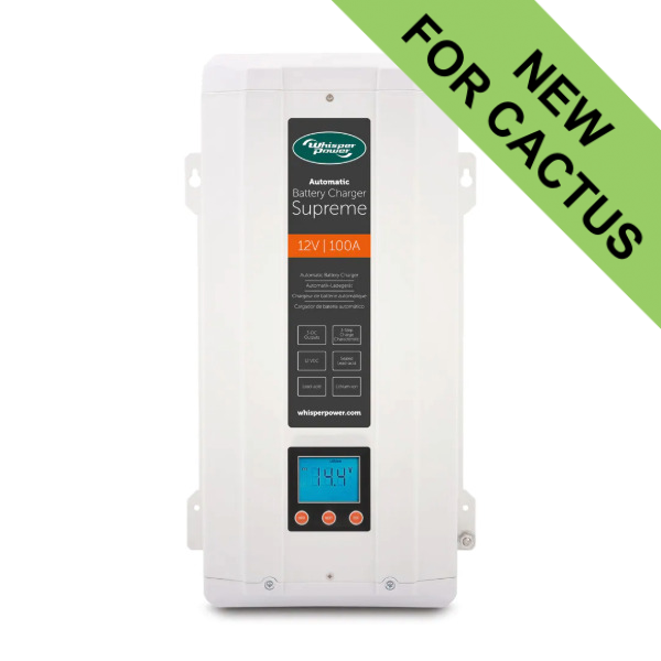 Whisper Power Supreme Battery Charger - 12V/100A Whisper Power Supreme Battery Charger - 12V/100A