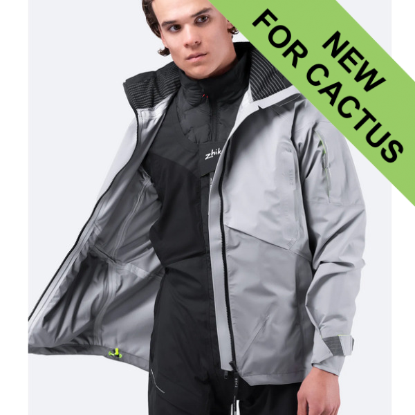 Zhik CST500 Coastal Yachting Jacket - Mens - Platinum - Sizes M to XXL Zhik CST500 Coastal Yachting Jacket - Mens - Platinum - Sizes M to XXL