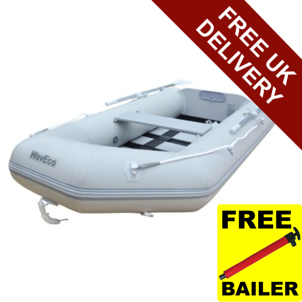 WavEco Inflatable Tender - Solid Transom - Slatted Floor - 2.3m