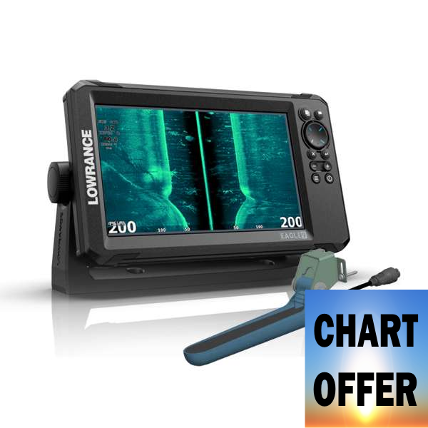 Lowrance Eagle 9 Plotter / Sounder With Tripleshot Transducer