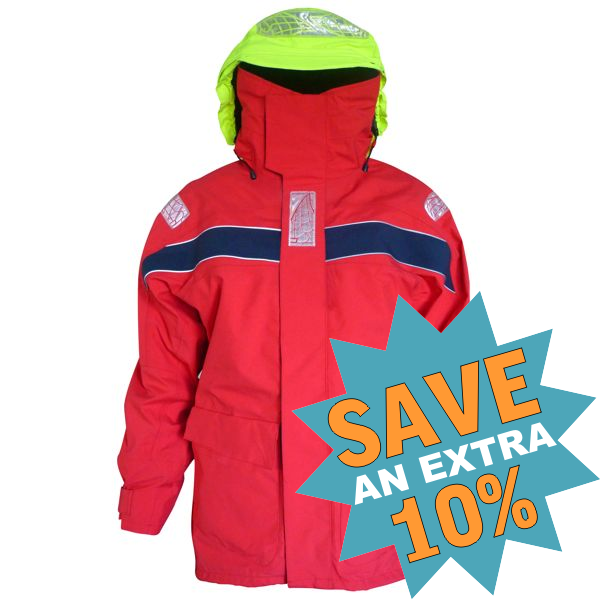 MainDeck Coastal Jacket - Size L - Red