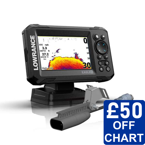 Lowrance Eagle 5 Plotter / Sounder With Splitshot HD Transducer