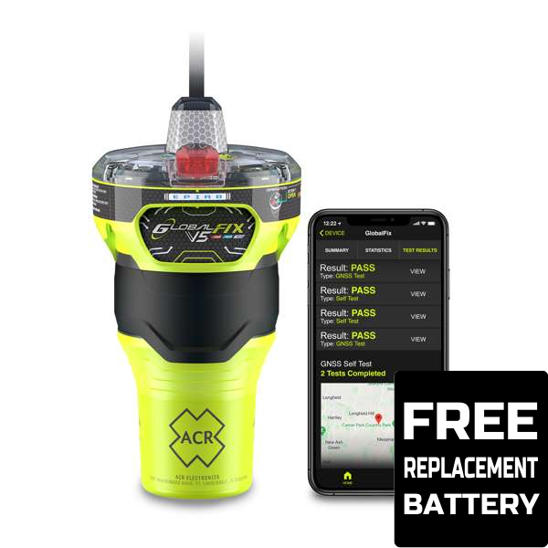 ACR GlobalFix V5 - Cat 2 EPIRB With AIS & Return Link Service - Manual Housing