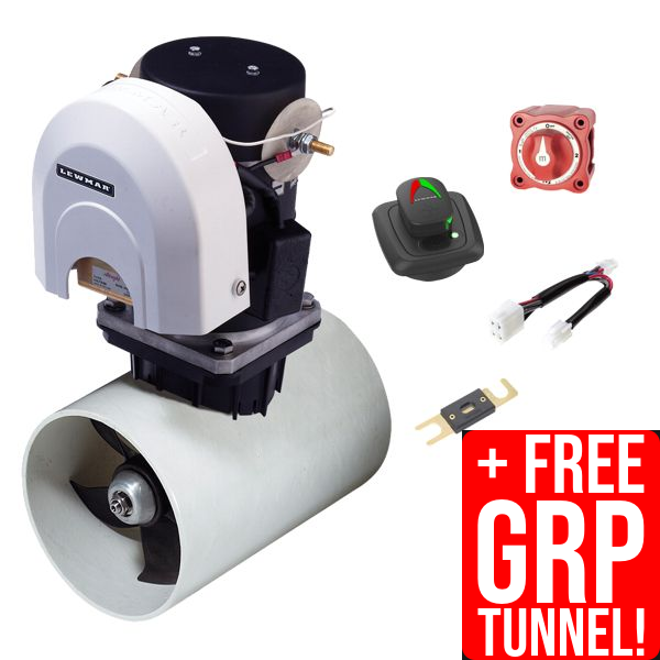 Lewmar 140TT Electric Bow Thruster Kit - GEN2 Control Pad - 12V / 2.2kW