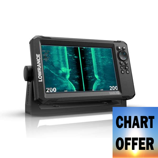 Lowrance Eagle 9 Plotter / Sounder With NO Transducer