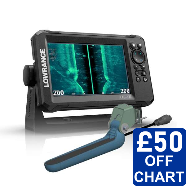 Lowrance Eagle 7 Plotter / Sounder With Tripleshot Transducer