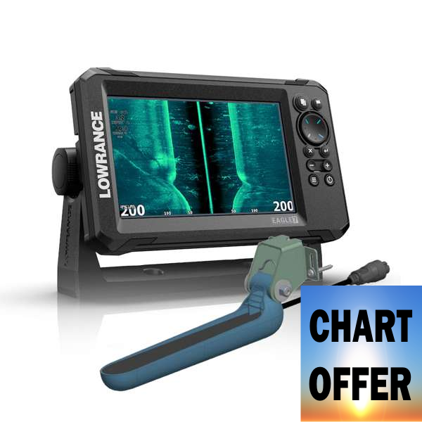 Lowrance Eagle 7 Plotter / Sounder With Tripleshot Transducer