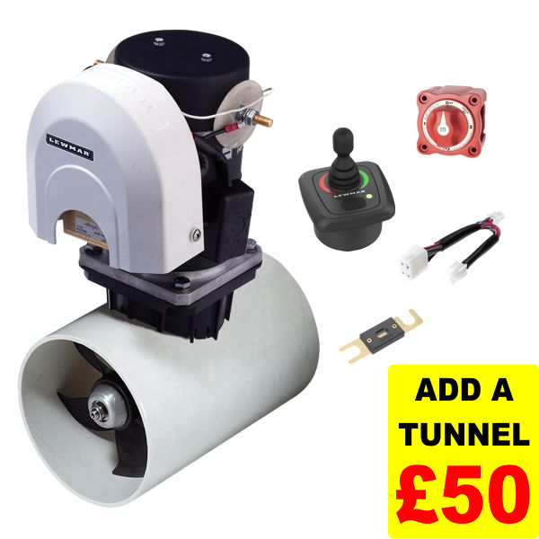 Lewmar 140TT Electric Bow Thruster Kit - GEN2 Joystick - 12V / 2.2kW