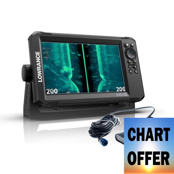 Lowrance Eagle 9 Plotter / Sounder With 50/200 HDI Transducer