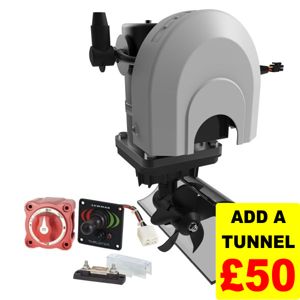 Lewmar 110TT Electric Bow Thruster Kit - Joystick - 12V / 1.5kW
