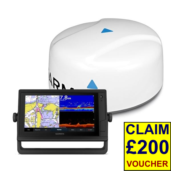 Garmin GPSMAP 922xs Plus And GMR18 HD+ Radar Bundle (0100232150)