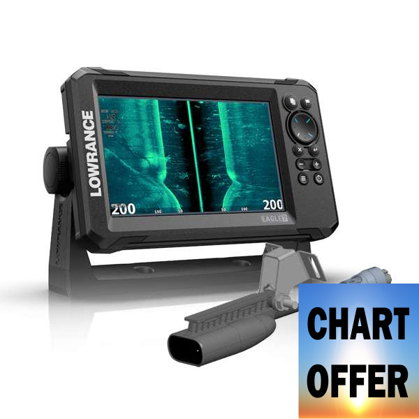 Lowrance Eagle 7 Plotter / Sounder With Splitshot Transducer
