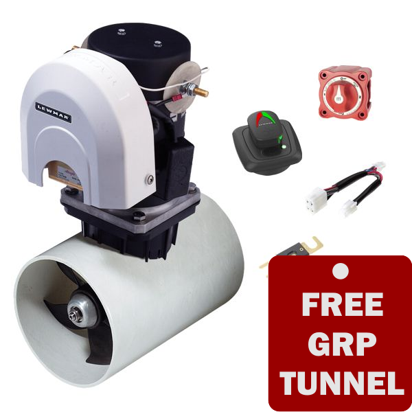 Lewmar 140TT 2.2KW 12V Electric Bow Thruster Kit With GEN2 Control Pad
