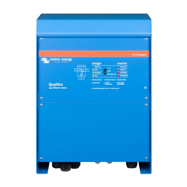 Victron Quattro Inverter / Charger 24/8000/200 - 100/100 (230v 50Hz)