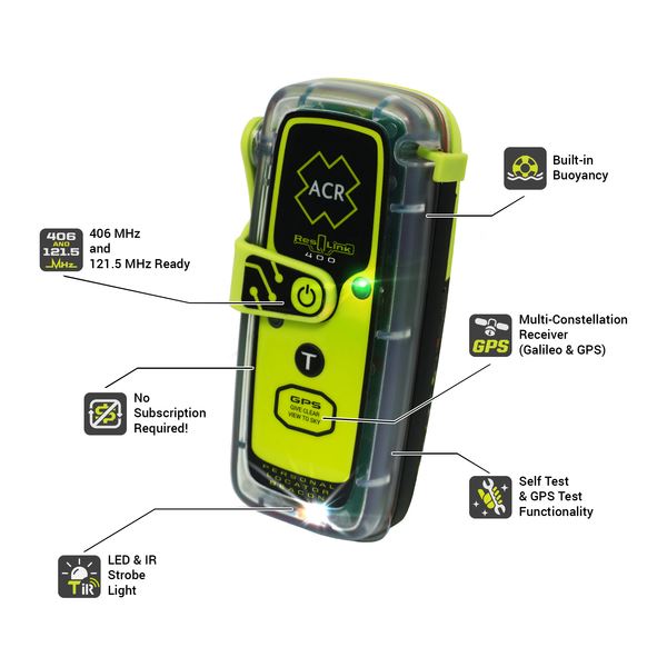 ACR ResQLink 400 Buoyant PLB - Image 2