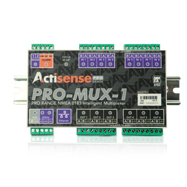 Actisense Professional NMEA Multiplexer 8 inputs 6 outputs Screwless