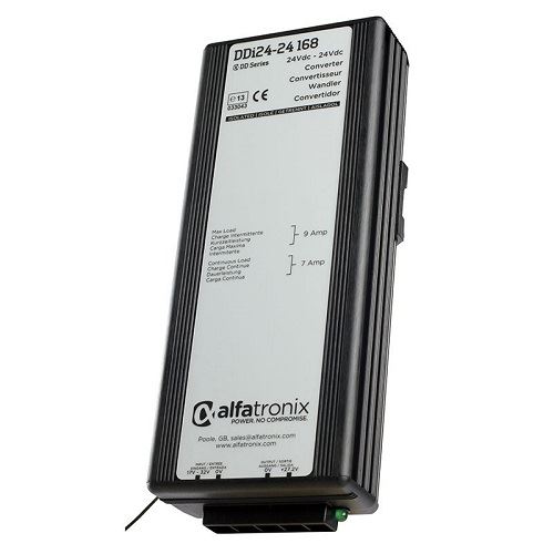 Alfatronix Ddi24-24 168 Converter Dc To Dc Multi Selection - 24vdc To 24vdc 7a Continuous 9a Intermittent