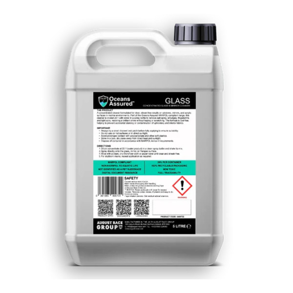 August Race Oceans Assured Glass and Mirror Cleaner - 25L - Image 2