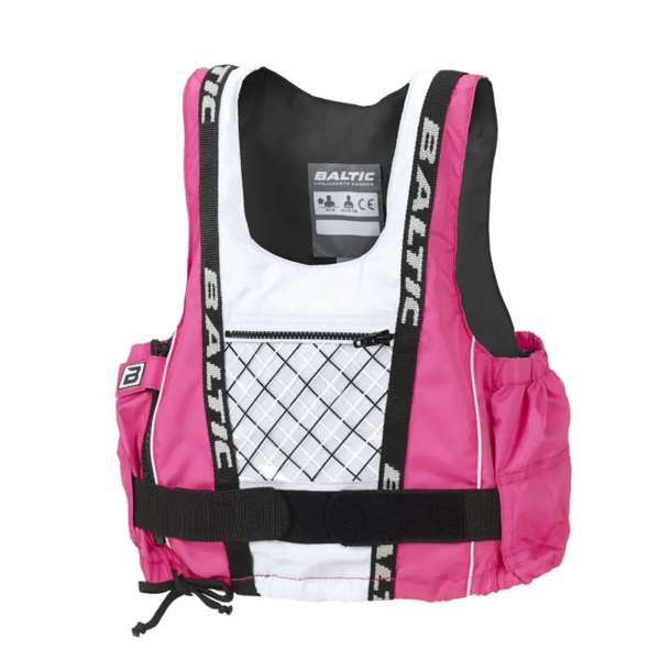 Baltic Dinghy Pro Buoyancy Aid - Large - White / Pink