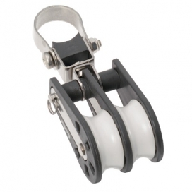 Barton Size 2 Ball Bearing Block Double with Stanchion Lead
