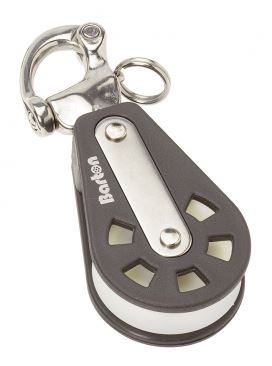 Barton Size 3 Ball Bearing Block Single Snap Shackle