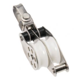 Barton Stainless Ball Bearing Block Double Swivel/Bkt 30mm