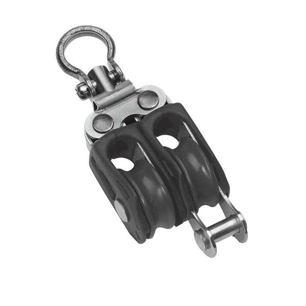 Barton Size 0 Ball Bearing Block Double Swivel & becket