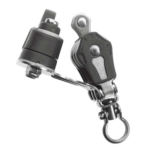 Barton Size 0 Plain Block Triple Swivel, becket & cam