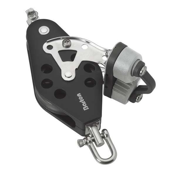 Barton Size 3 Plain Block Fiddle Swivel & Becket & Cam