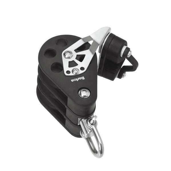 Barton Size 5 Plain Block Triple Swivel & Bkt & Cam