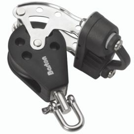 Barton Size 2 Ball Bearing Block Single with Swivel, Becket & Cam