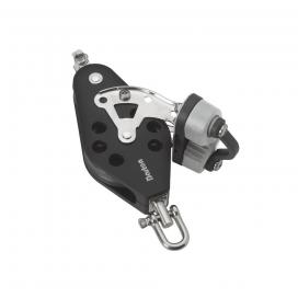 Barton Size 2 Ball Bearing Block Fiddle Swivel with Becket & Plastic Cam