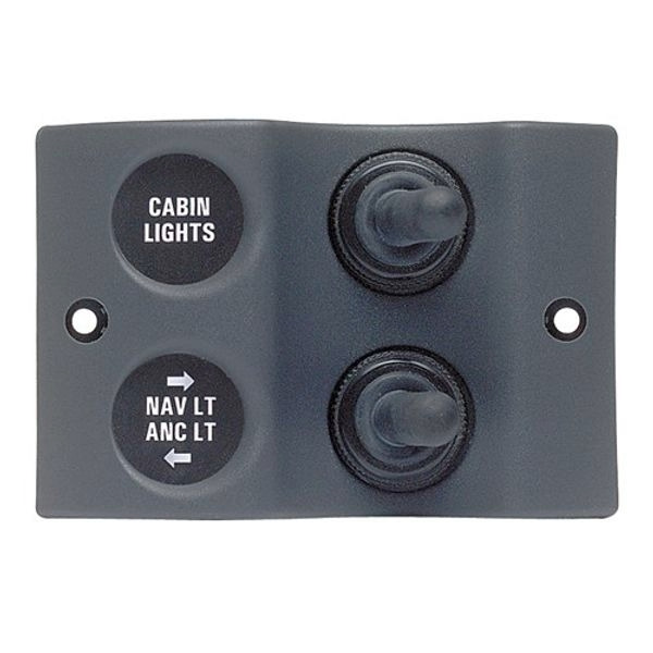 BEP Waterproof Micro Switch Panel - 1x 2-Way / 1x 3-Way