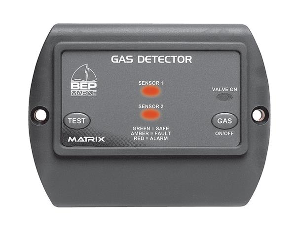 BEP Gas Detector C/w 1 Sensor & Solenoid Output (600-GDL)