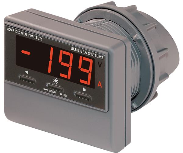 Blue Sea Digital Multimeter Dc W/alarm