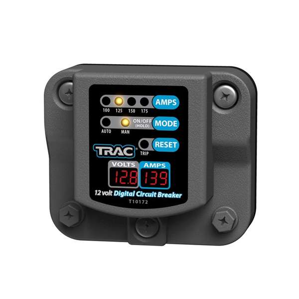 Camco Trac 75 - 175Amp Digital Circuit Breaker - With Display - 12v
