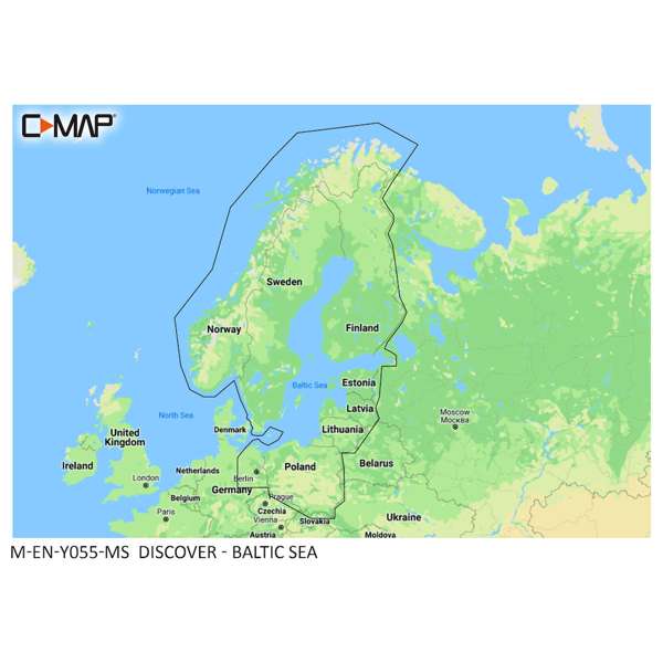 C-Map Discover Extra Large - Baltic Sea