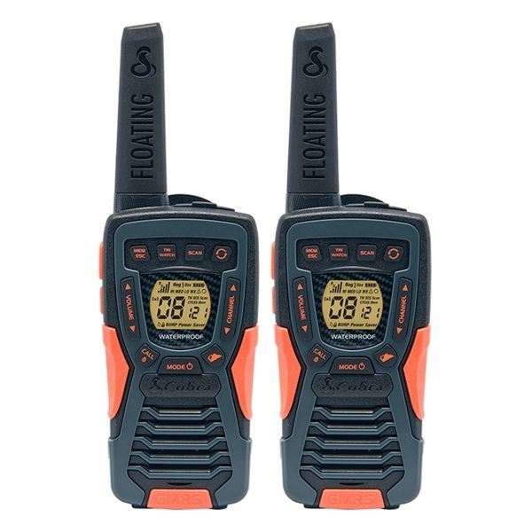 Cobra Adventure 12km Floating Walkie Talkie 2-Pack (AM1035FLT)