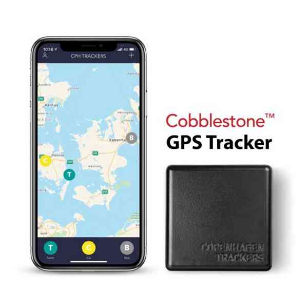 Copenhagen Trackers Cobblestone GPS Tracker - Black - Image 3