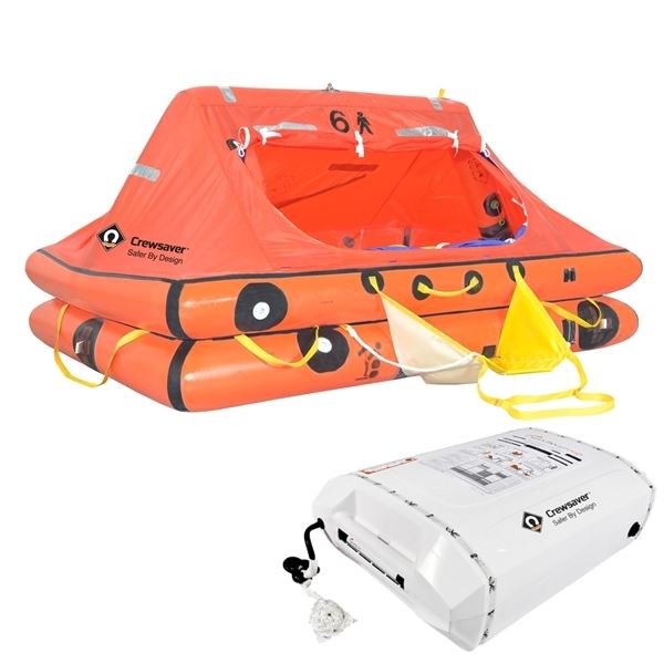 Crewsaver ISO Liferaft under 24hr - 6 Man Container