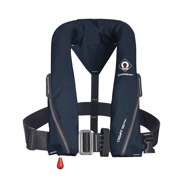 Crewsaver Crewfit 165N Sport - Automatic With Harness - Navy Blue