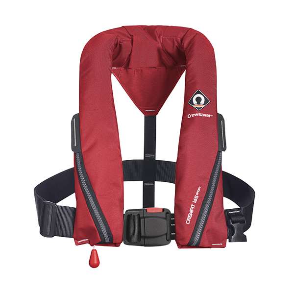 Crewsaver Crewfit 165N Sport - Manual With Harness - Red