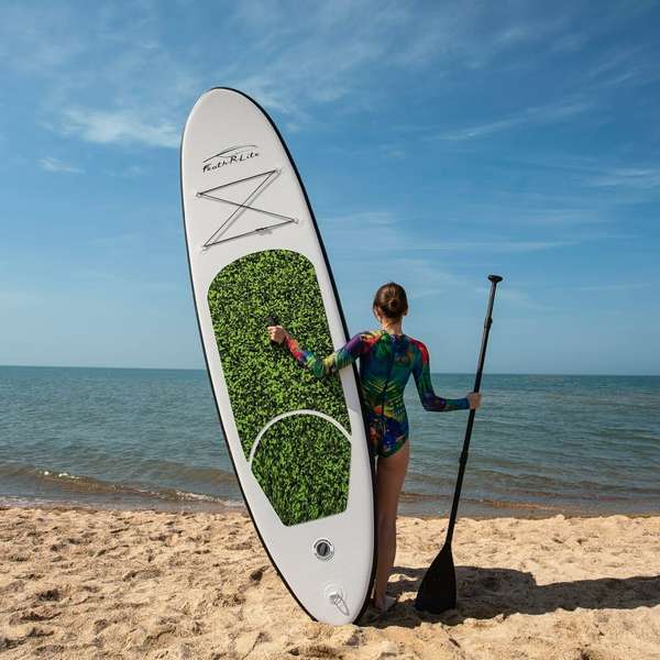 Feath-R-Lite Stand Up Paddle Board - Green - Image 2