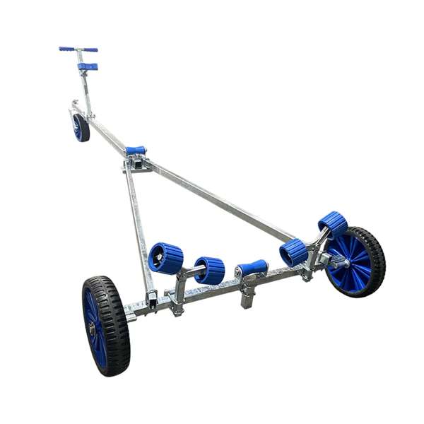 Extreme Trailers Launcher 3 Small Dinghy Galvanized Launching Trolley (Weight Capacity: 250kg)