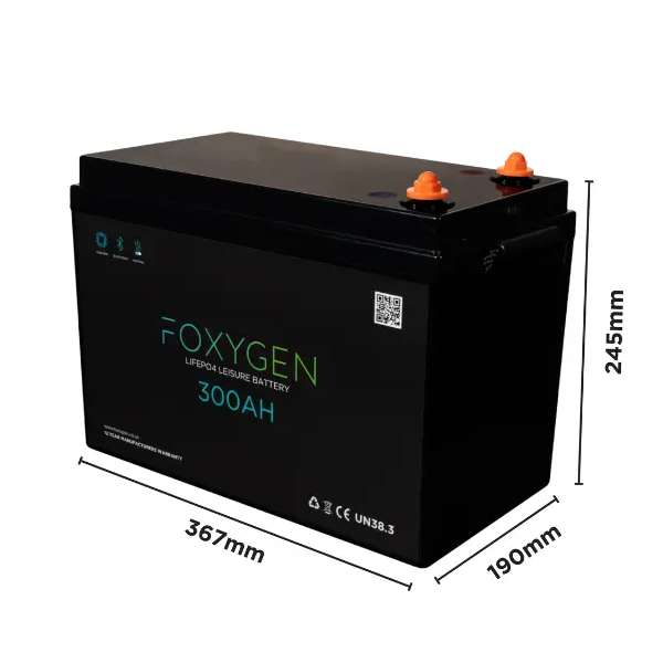 Foxygen 300Ah Lithium Battery with Bluetooth & Heating - Image 2