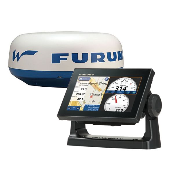 Furuno GP1871F 7 Inch Plotter / Sounder With DRS4W Wifi Radar & UK