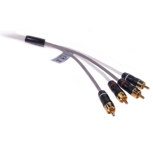 Fusion MS-FRCA6 2-Zone, 4-Channel RCA Audio Interconnect Cable - 6ft/1.8m