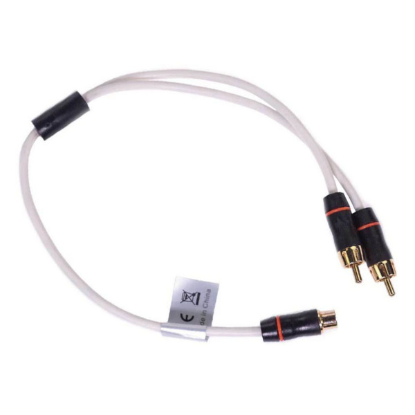 Fusion MS-RCAYM RCA Splitter Cable Female to Dual Male