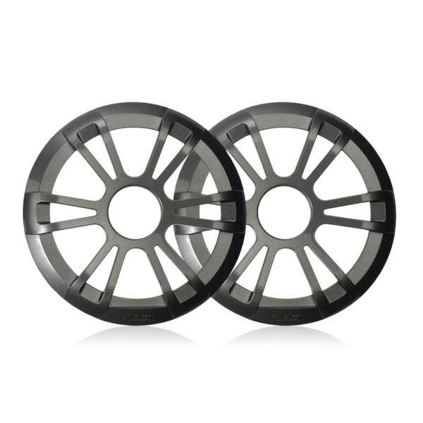 Fusion EL-X651SPG EL Series 6.5 Inch Sports Grey Grilles - Pair