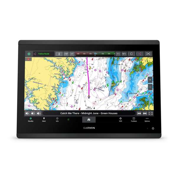 Garmin GPSMAP 1623 16 Inch Multi-Function Display With World Wide Base Map